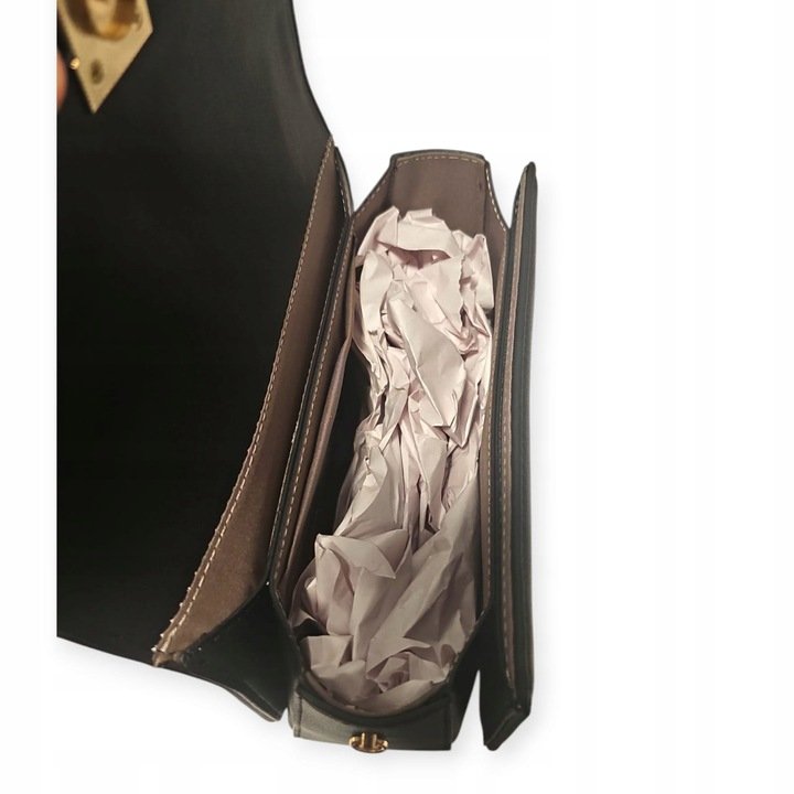 Torebka Damska Klasyczna 1253 czarny - obrazek 3