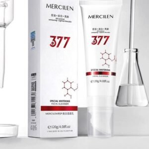 MERCILEN 377 Wybielający Żel do Mycia Twarzy Kontrola Sebum 120g