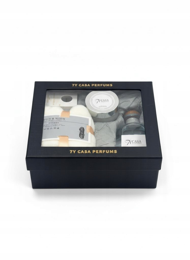 7Y CASA PERFUMS Zestaw Zapachowy Dyfuzor Świeca PREZENT
