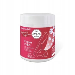 AMBAR Granulki Zapachowe do Odkurzacza 400ml - Słodkie Owoce i Kwiaty