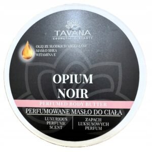 BALSAM TAVANA OPIUM NOIR Perfumowane Masło do Ciała Olej Migdałowy Masło