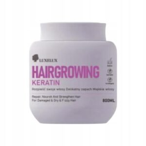LUXELUX KERATIN MASKA DO WŁOSÓW HAIRGROWING 800ML