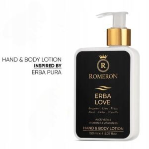 Romeron ERBA LOVE Balsam do rąk i ciała 150 ml - Inspiracja Erba Pura