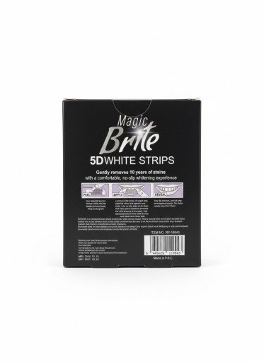 Paski wybielające Zęby MAGIC BRITE 5D White Strips 14 sztuk! - obrazek 2