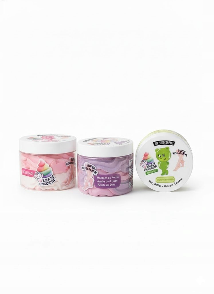 The Fruitt Company „Caca de Unicornio Super Nawilżające Masło do Ciała 250g - obrazek 2