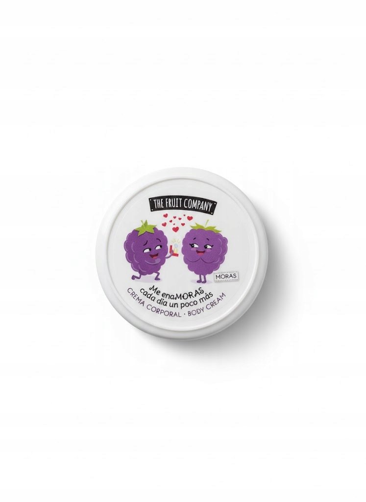 The Fruitt Company Krem do Ciała MORAS Wegański, Jedwabisty, Jeżynowy Raj - obrazek 2