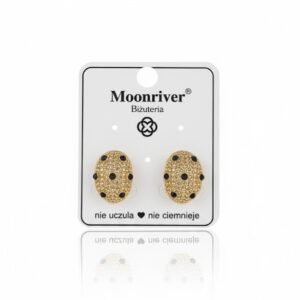 KOLCZYKI MOONRIVER -NIEREGULARNE, HIPOALERGICZNE SZTYFTY