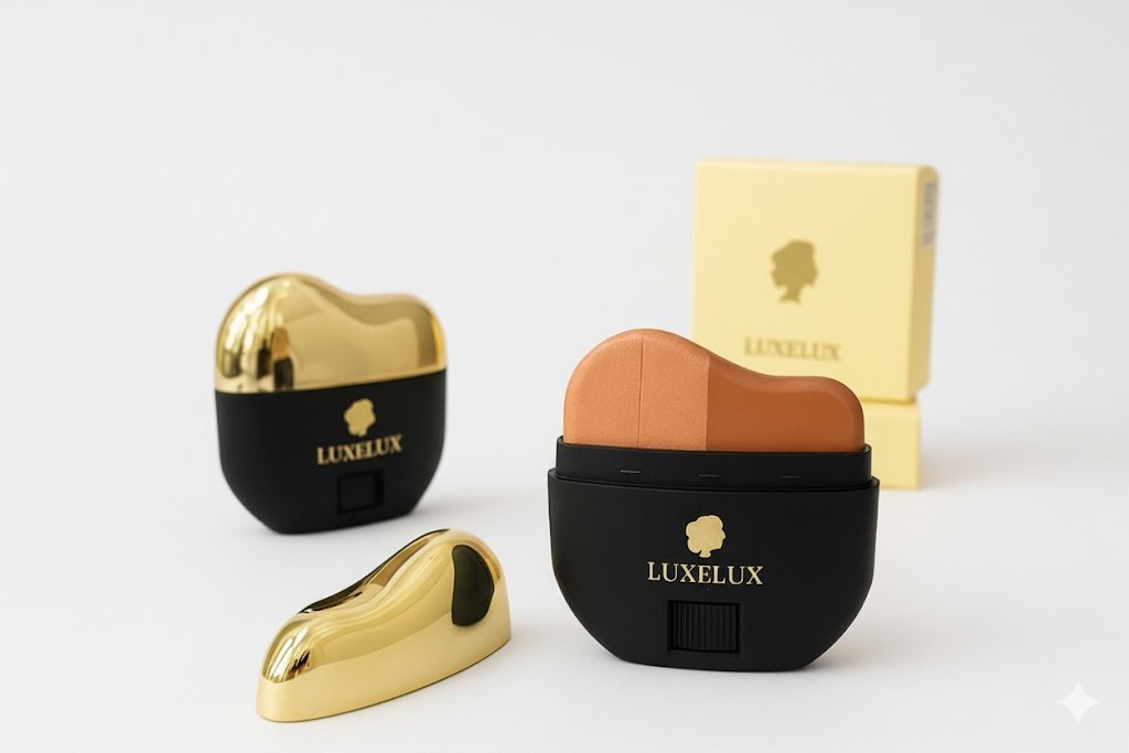 LUXELUX DWUKOLOROWY KONTURÓWKA I ROZŚWIETLACZ W SZTYFCIE 2W1 12g