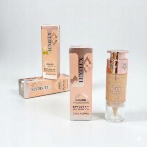 LUXELUX LIQUID FOUNDATION SPF30+++ Wodoodporny Podkład Kryjący 12H KOLOR 02