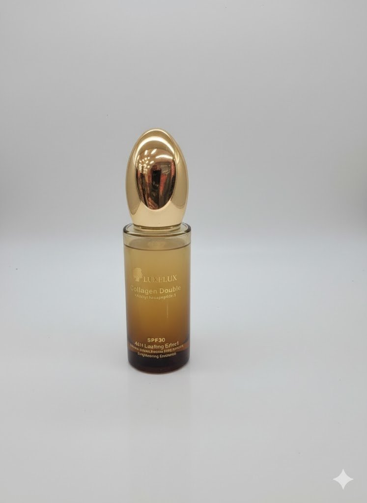 LUXELUX Serum Kolagenowe Rozjaśniające SPF30 Peptydy 48H Essence 40 ml