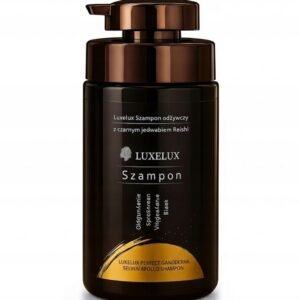 LUXELUX Szampon Odżywczy z Czarnym Jedwabiem Reishi Regeneracja Wzmocnienie