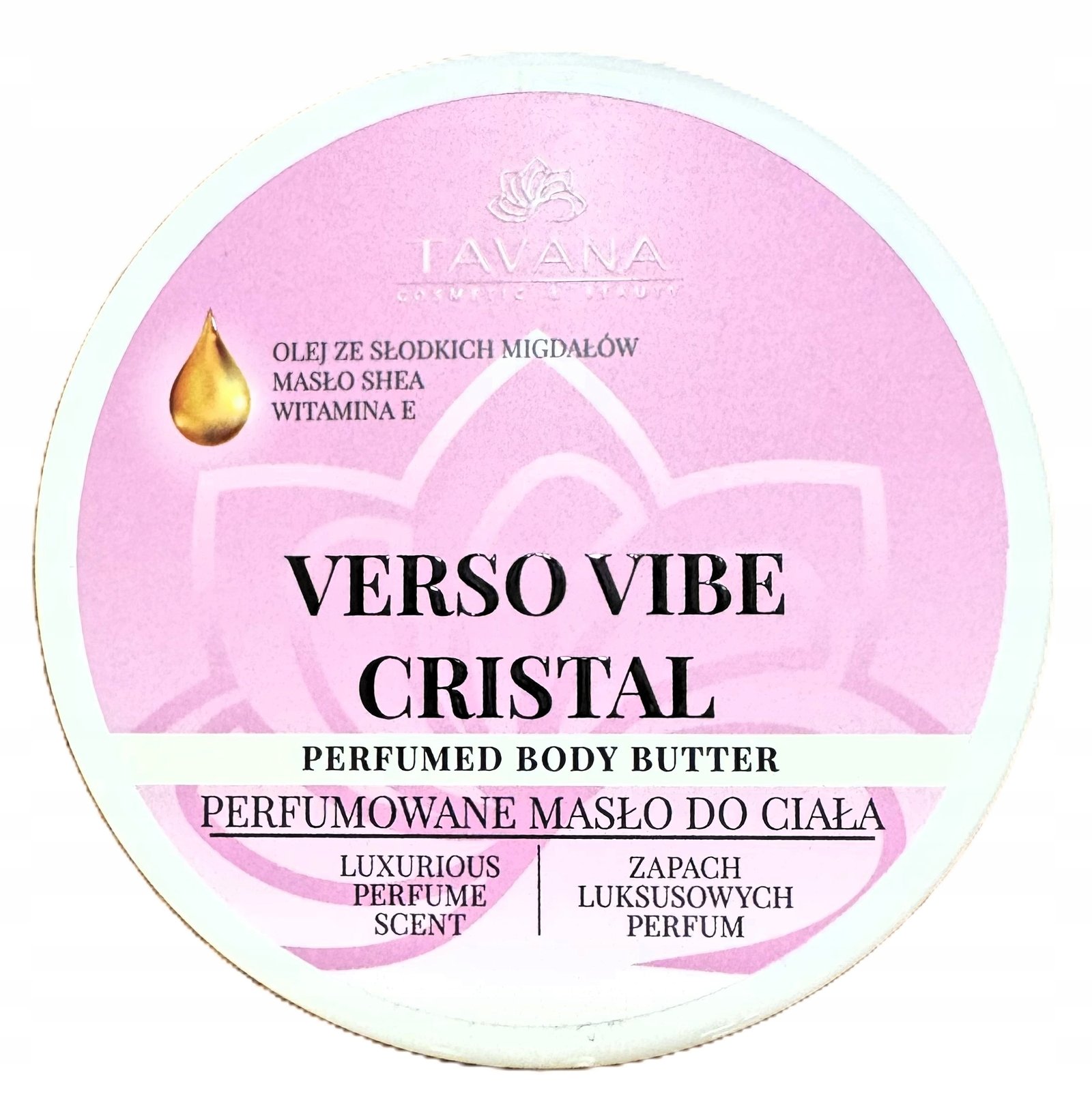 MASŁO DO CIAŁA TAVANA VERSO VIBE CRISTAL 220ml