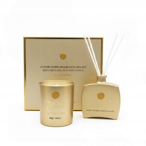 Zestaw Prezentowy 7CASA PERFUMS – MYY WAYY ZŁOTY Dyfuzor + Świeca