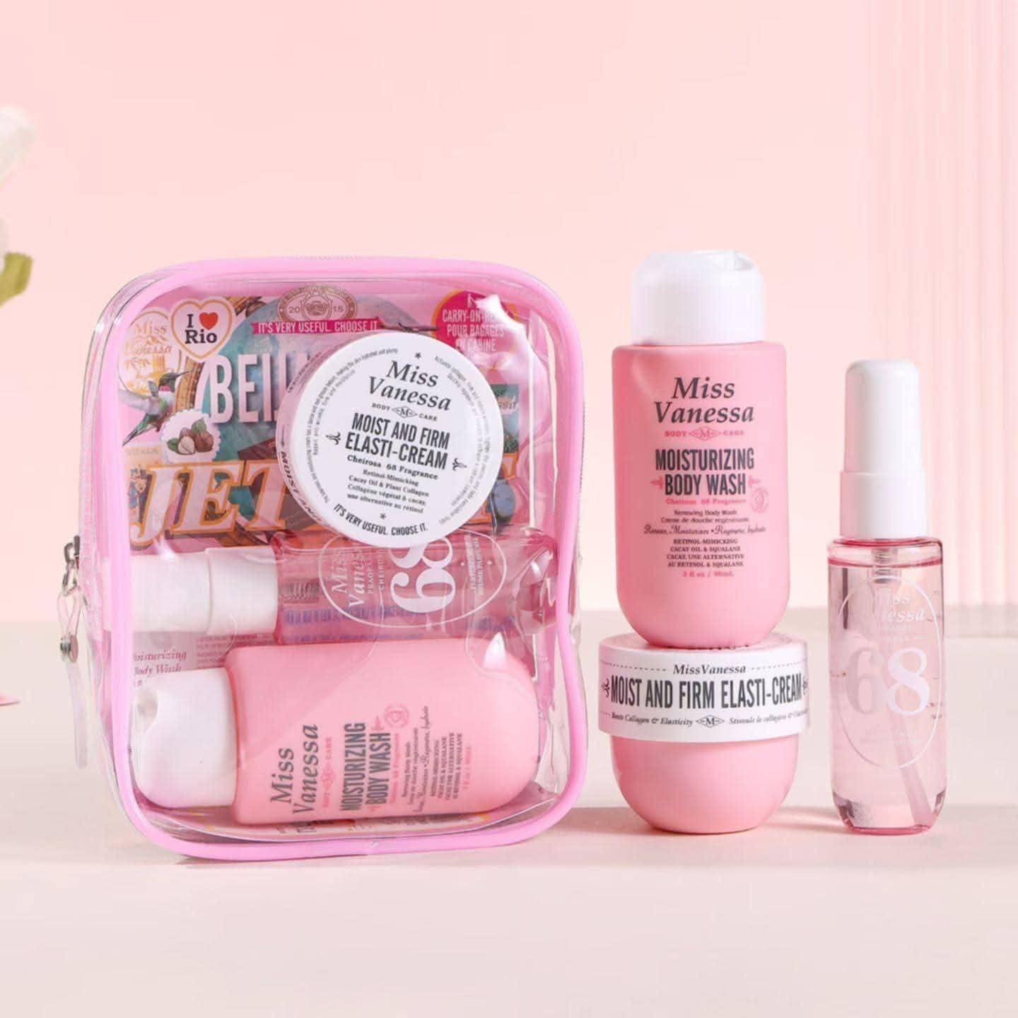 Miss Vanessa 68 – Elastyczność i Intensywne Nawilżenie (Travel Set)