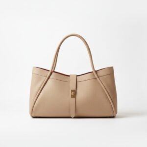 Torebka Damska – Skóra Naturalna | Beżowa Klasyka