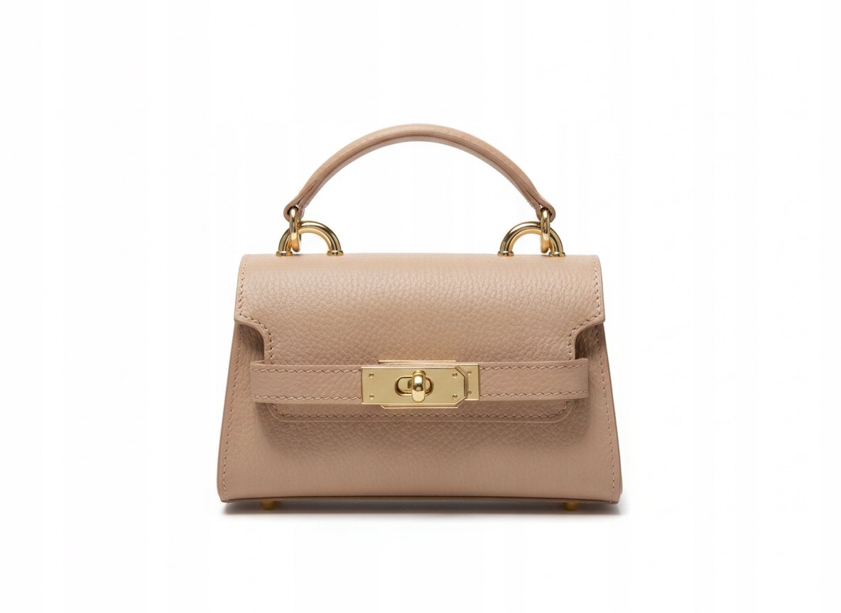 Torebka Mini Kuferek – 100% Skóra Naturalna Premium