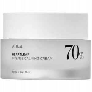 ANUA Heartleaf 70% Intense Calming Cream – Kojący Krem do Twarzy 50ml