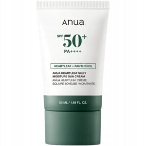 Krem ochrona UV do twarzy Anua Silky Moisture na dzień 50 ml