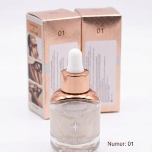 MAYCHEER GALAXY SWIRL Płynny Rozświetlacz do Twarzy i Ciała 25 ml Odcień 01